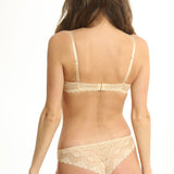 Microfiber and lace push-up bra Catrina R0888