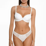 Sutien cupa soft decoltata CATY R1634 alb