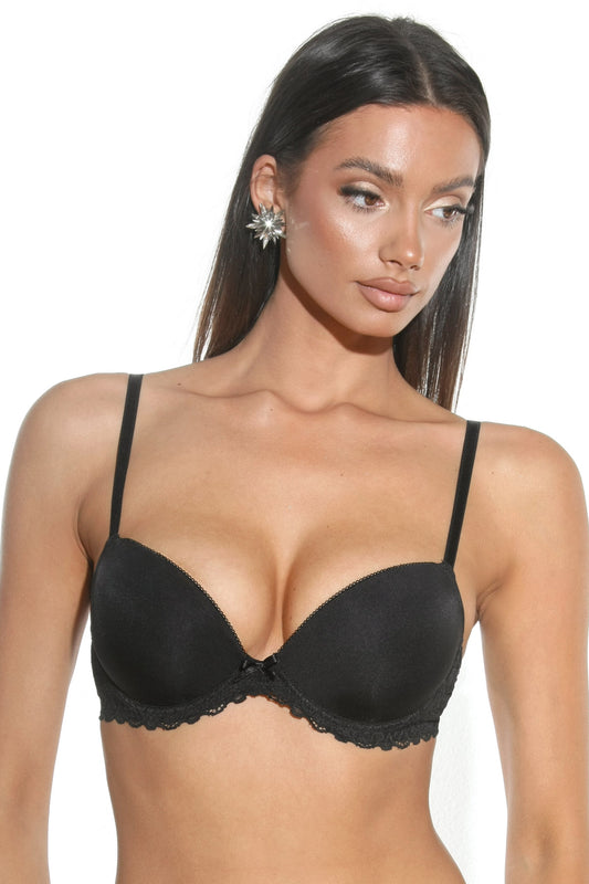Push-up bra CATY R1633 black
