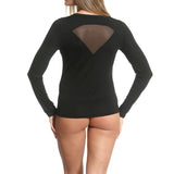 Bluza de casa negru CRISTA BL004