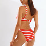 Slip de baie bikini dungi NISIDA DS765