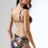 Sutien de baie clasic mov imprimat CAMOGLI DR695.725