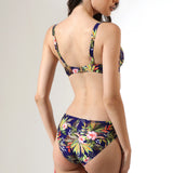 Sutien de baie clasic neburetat mov imprimat CAMOGLI DR701.726