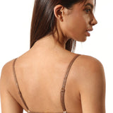 Sutien de baie push up maro SCILLA DR727