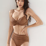 Sutien de baie clasic maro SCILLA DR730