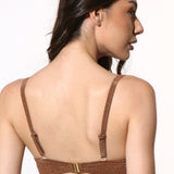 Sutien de baie clasic maro SCILLA DR730