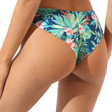 Slip de baie brazilian verde imprimat CAMOGLI DS641