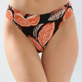 Slip de baie clasic negru imprimat RAPALLO DS652