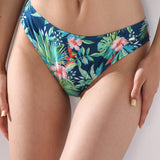 Slip de baie clasic verde imprimat CAMOGLI DS643