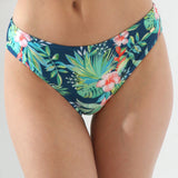 Slip de baie clasic verde imprimat CAMOGLI DS655