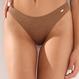 Slip de baie clasic retro maro SCILLA DS727