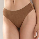 Slip de baie clasic maro SCILLA DS728