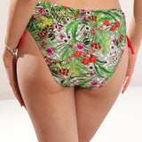 Slip de baie clasic talie inalta imprimat JESOLO DS755