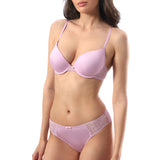Sutien Bretele Reglabile cupa soft Evelyn R1579 mov