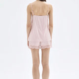 Pantaloni de pijama Blackspade roz ALINA 52048C