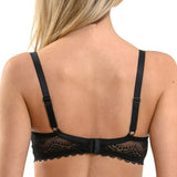 Classic lace bra IUSTINA R0438 black