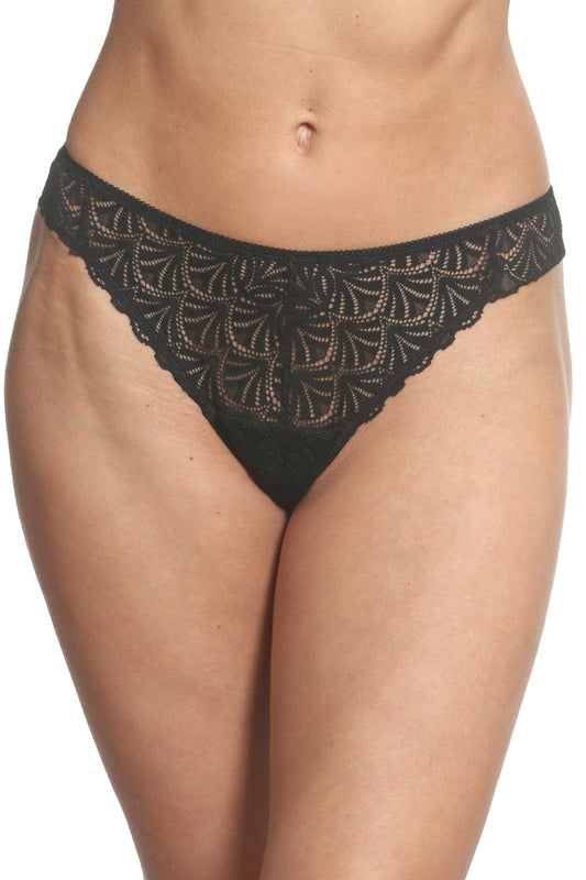 Chilot tanga IUSTINA S1823 negru