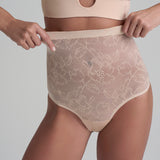 Chilot tanga modelator bej LACHWT