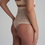 Chilot tanga modelator bej LACHWT