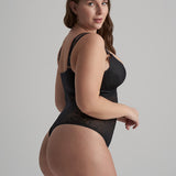 Body modelator cu bust decupat LACOBB