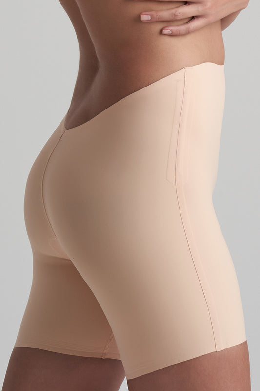 Short modelator cu spate decupat Bej LBMWSH