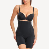 Chilot modelator shorty, talie inalta LUCY S1511 negru