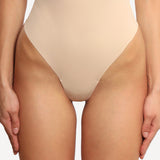 Chilot modelator tanga, talie inalta LUCY S1512N bej