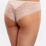 Chilot brazilian din microfibra roz NINA S1411