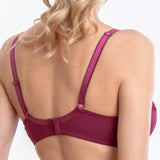 Sutien clasic neburetat bordo NINA R1321