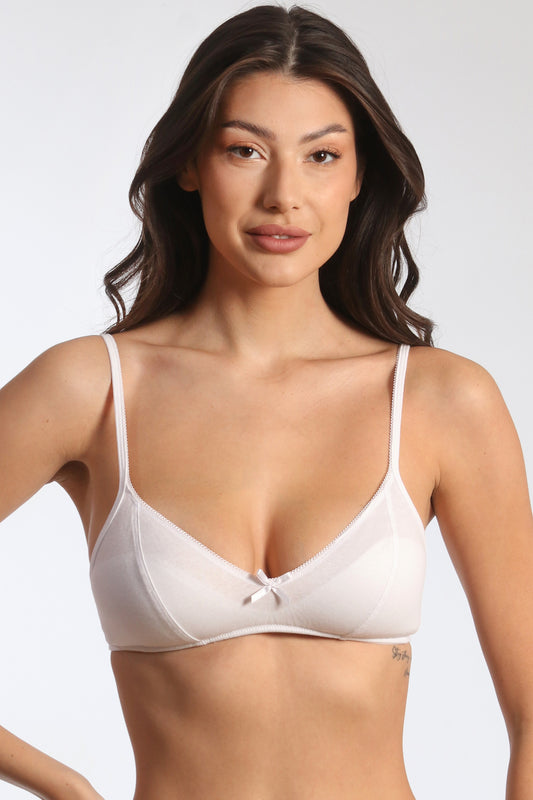 Sutien bumbac Aida R0478 alb
