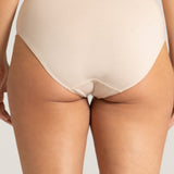Chilot clasic bumbac si dantela FIONA S1507 nude