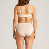Chilot clasic bumbac si dantela FIONA S1507 nude
