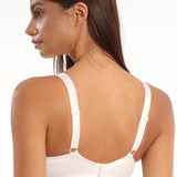Sutien din bumbac alb FIONA R0482