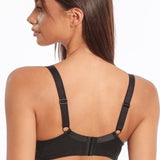 Sutien din bumbac negru FIONA R0482