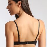 Sutien super push up din microfibra LIDIA negru R0791