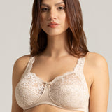 Sutien bumbac cu dantela Fiona R1103 nude