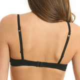 Sutien bralette din bumbac negru ADELIA R1423