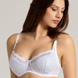 Classic lace bra Olga R1448 white