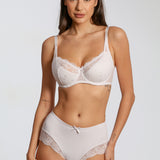 Sutien clasic cu dantela Olga R1448 alb