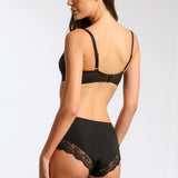 Sutien clasic cu dantela Olga R1448 negru