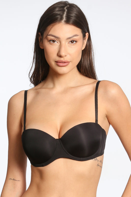 Sutien balconet LIDIA R1488 negru