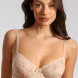 Sutien clasic neburetat nude OLGA R1661O