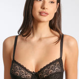 Sutien clasic neburetat IUSTINA R1661 negru