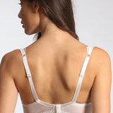 Sutien clasic cu dantelă alb OLGA R1662O