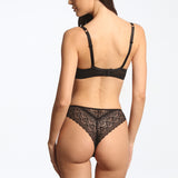 Sutien clasic buretat IUSTINA negru R1662