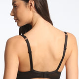 Sutien clasic buretat IUSTINA negru R1662