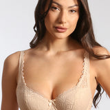 Sutien clasic buretat IUSTINA R1662 nude