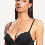 Sutien super push-up negru SOFIA R1668
