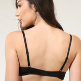 Sutien clasic decoltat negru GEORGINA R1673N
