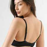 Sutien cu cupa neburetata negru ANGELA R1681